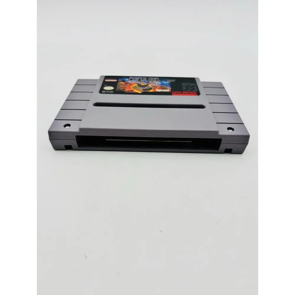 Populous Super Nintendo SNES Official Original, Authentic, Tested and Works VG